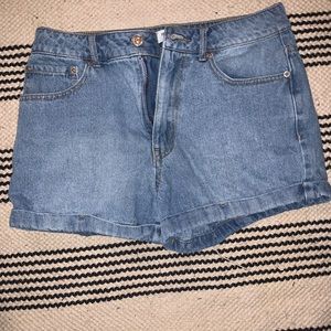 forever 21 denim shorts